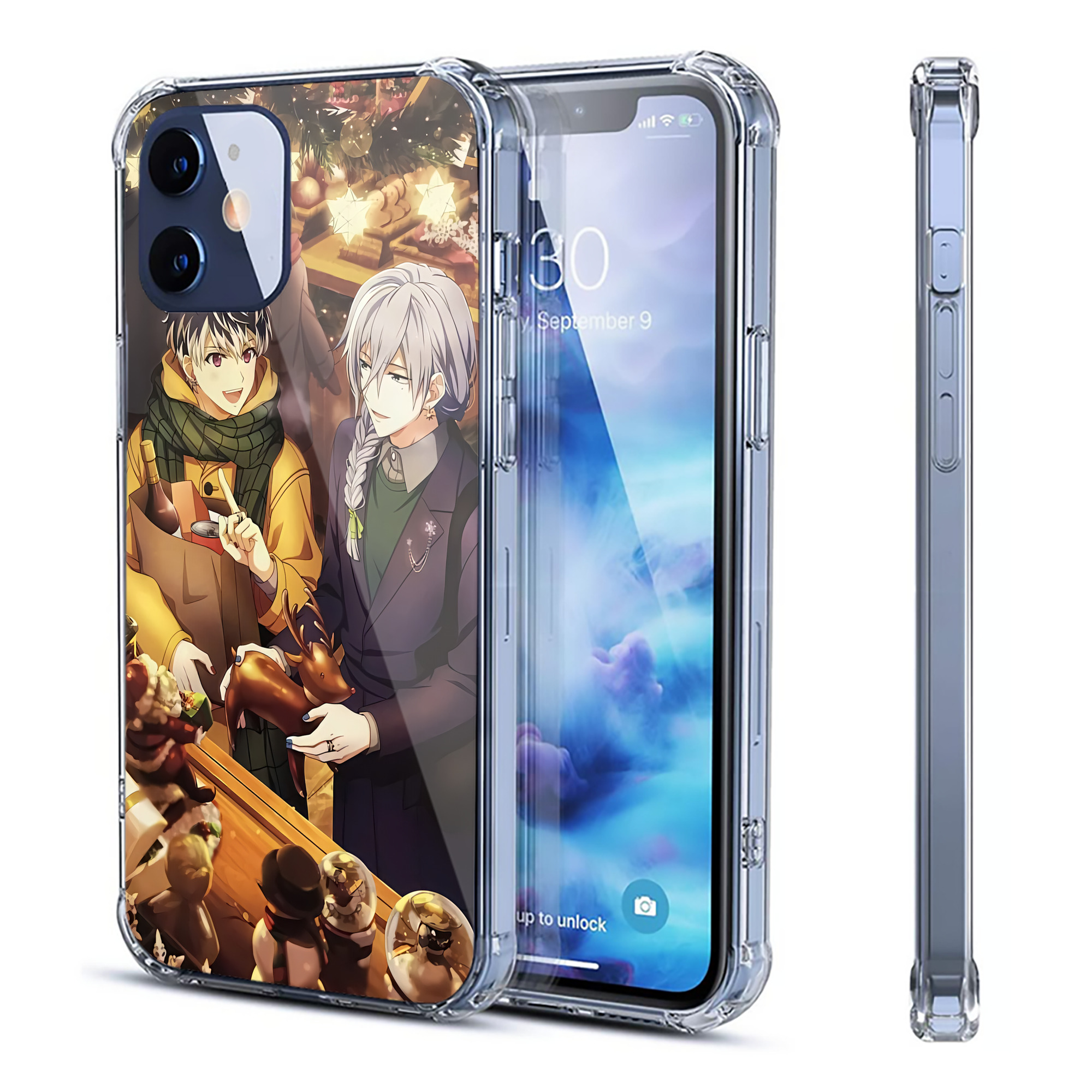 （画像用） 刀剣乱舞 Touken Ranbu 【iPhone 12シリーズ対応】透明スマホケース（クリアソフトケース）